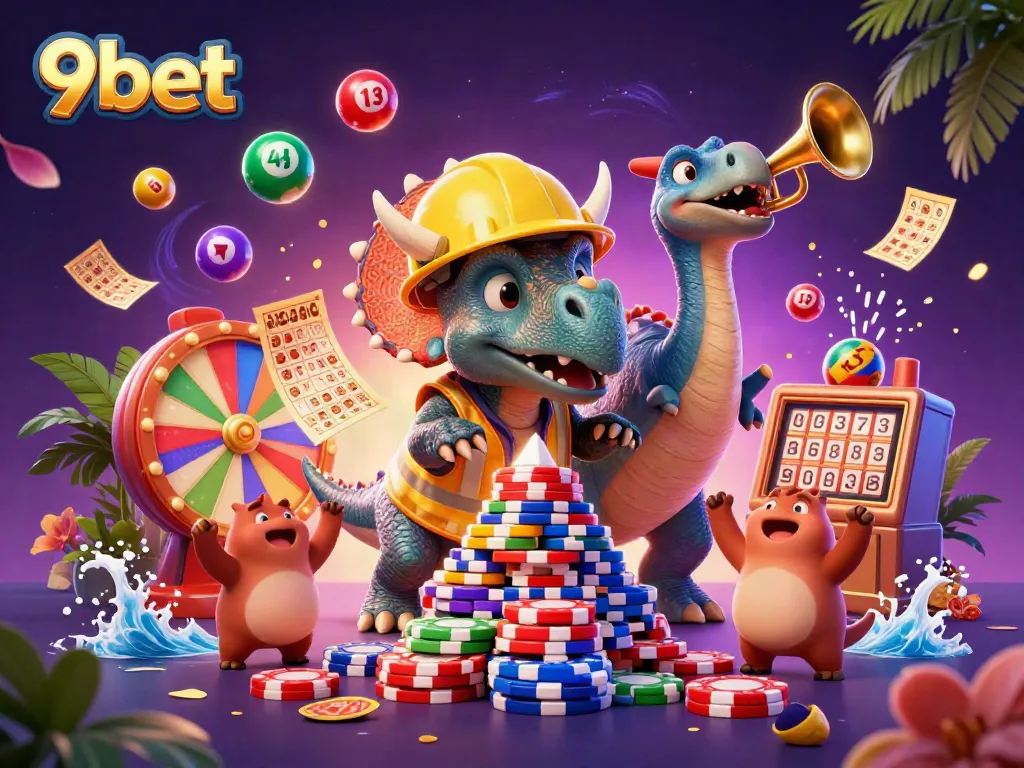 Experience excitement at 9bet with dynamic gaming action and vibrant visuals